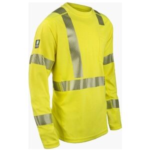 NWOT Lakeland Hi-Vis Long Sleeve Shirt Fire Resistant